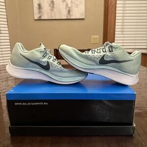 Women’s Nike Zoom Fly Sz 8.5 Blue Igloo Deep Jungle Running Shoes 897821-300